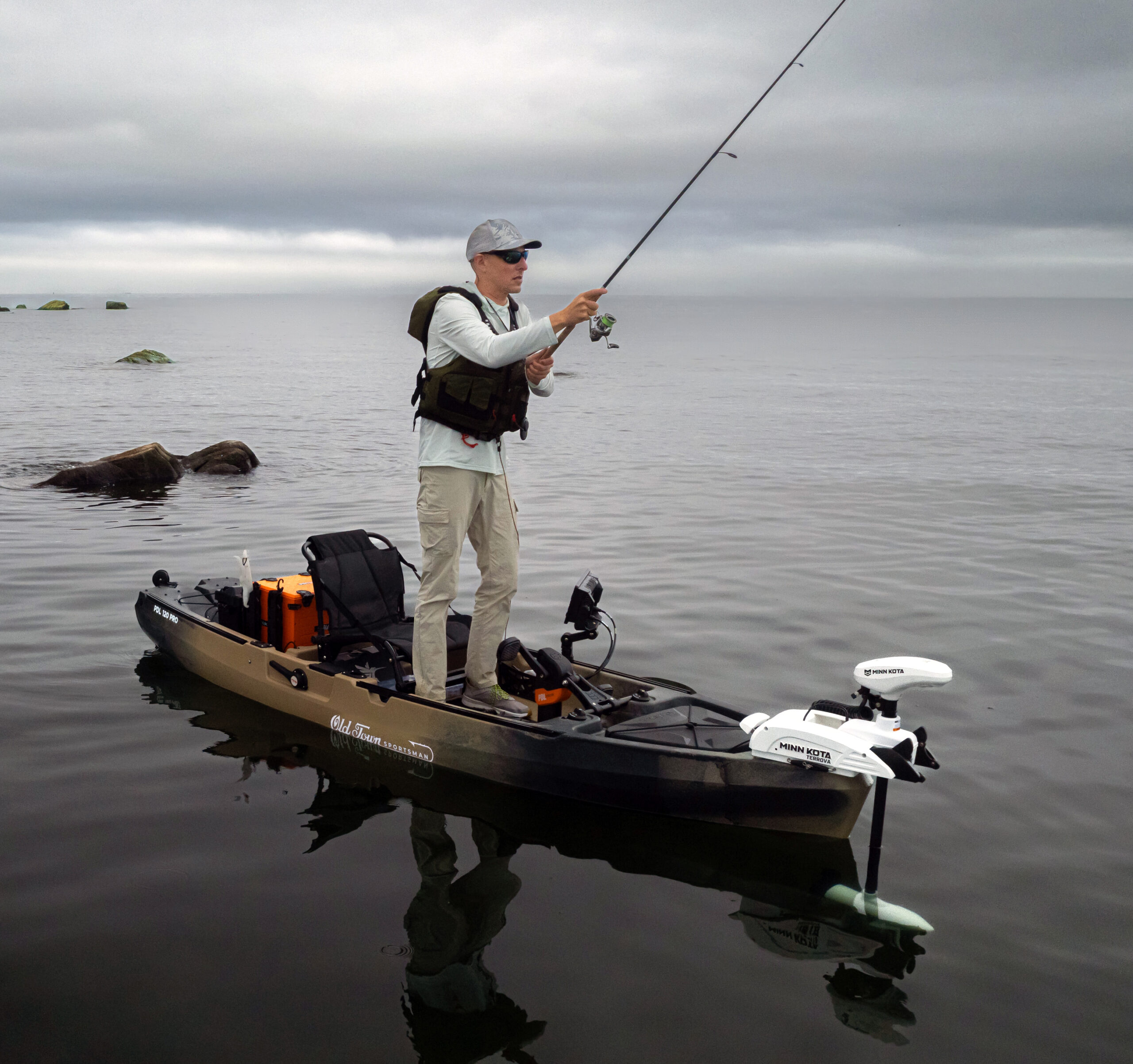 Minn Kota Riptide Kayak Terrova saltwater trolling motor