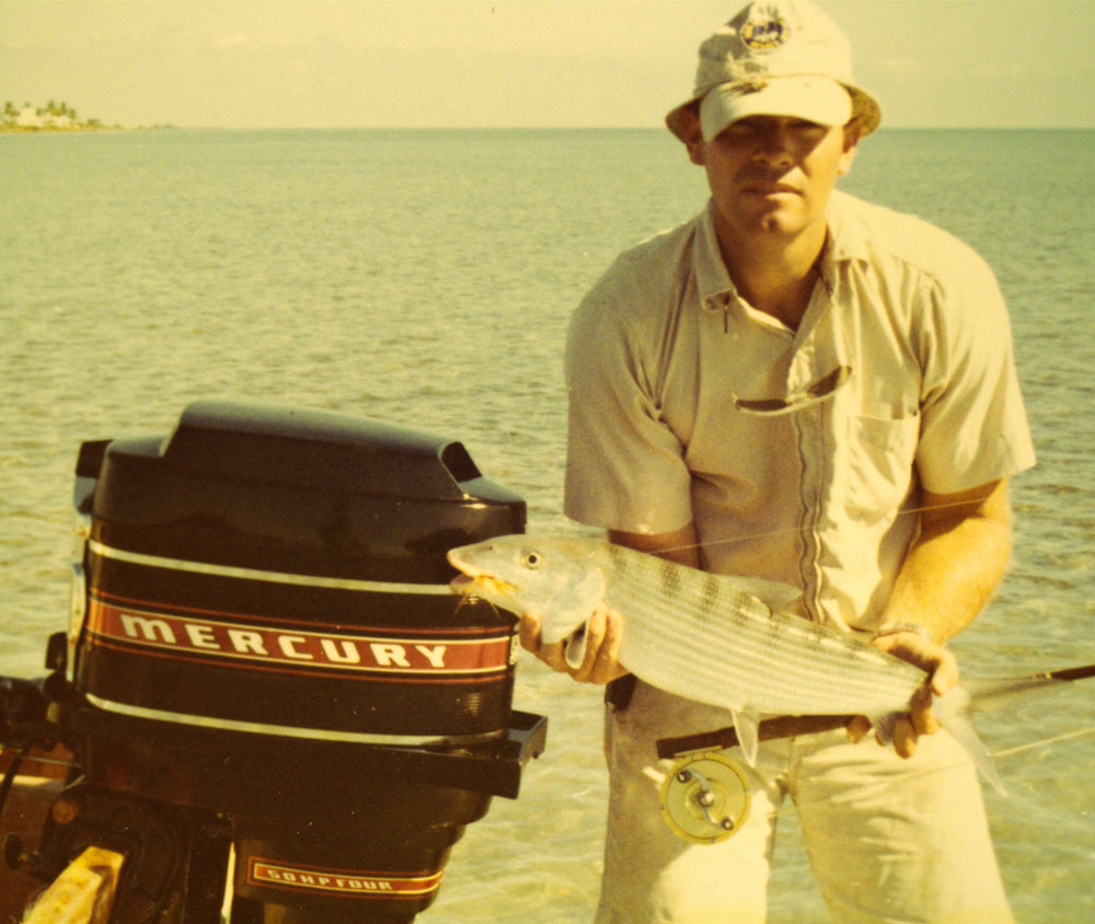 Flip with a bonefish