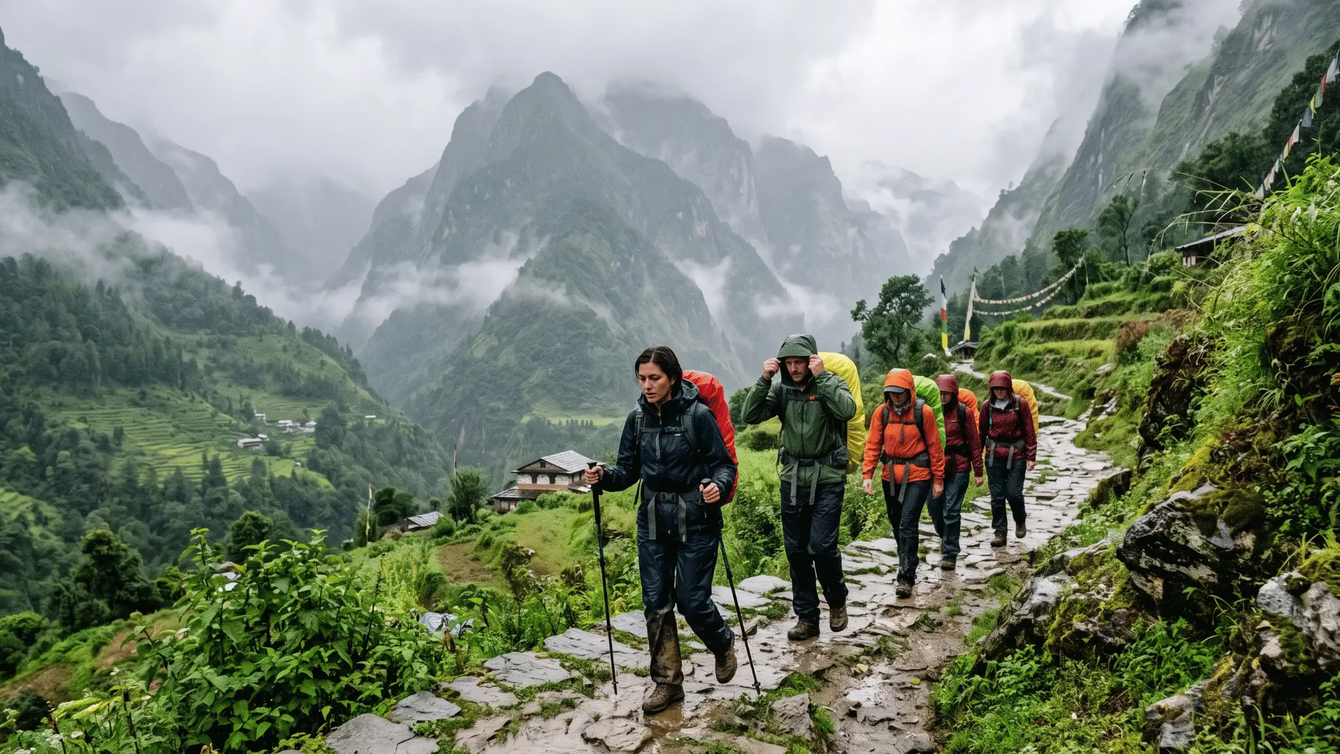 Misty trails and monsoon tales
