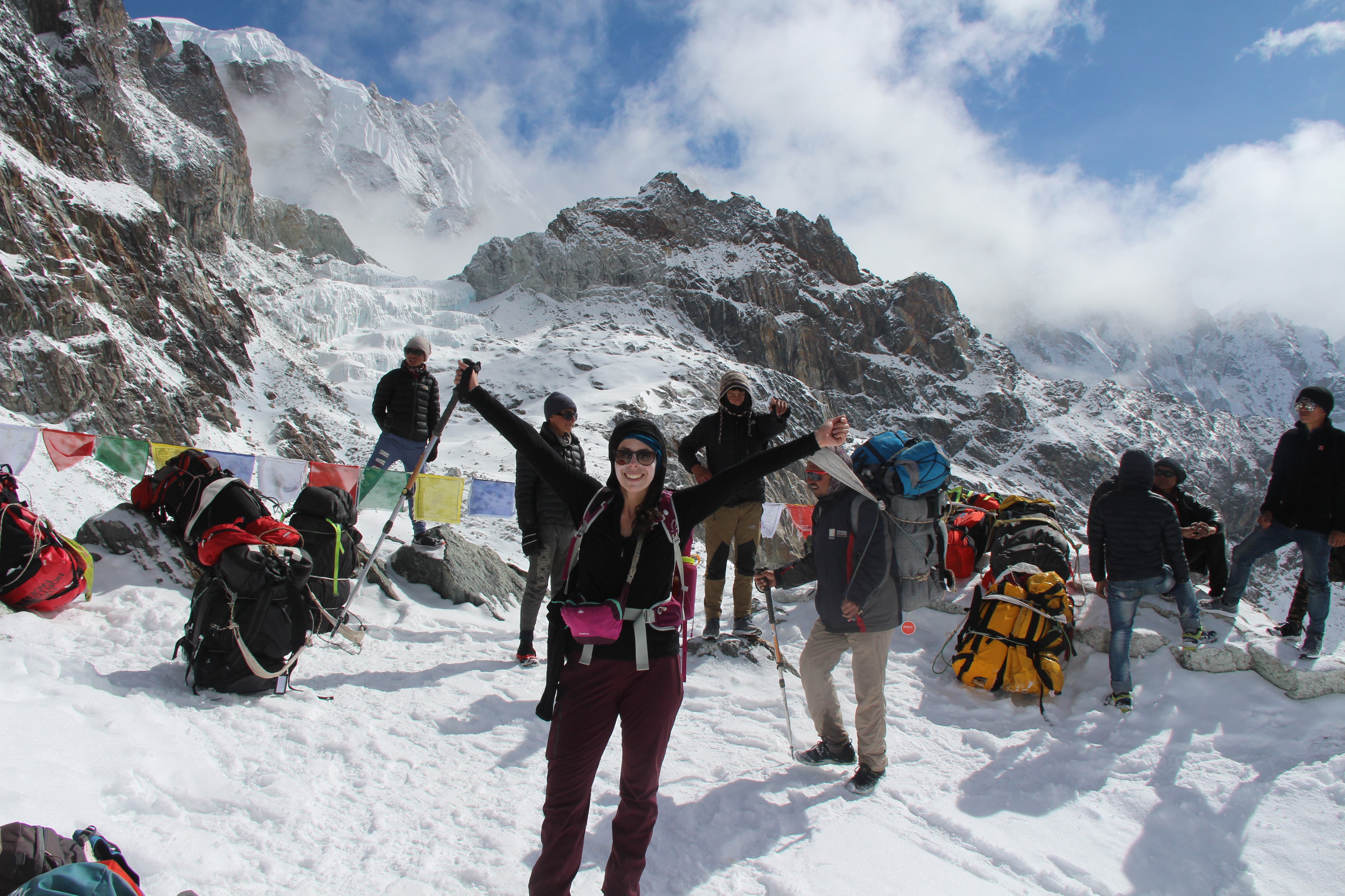trekking in peak season