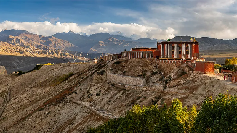 Upper mustang region
