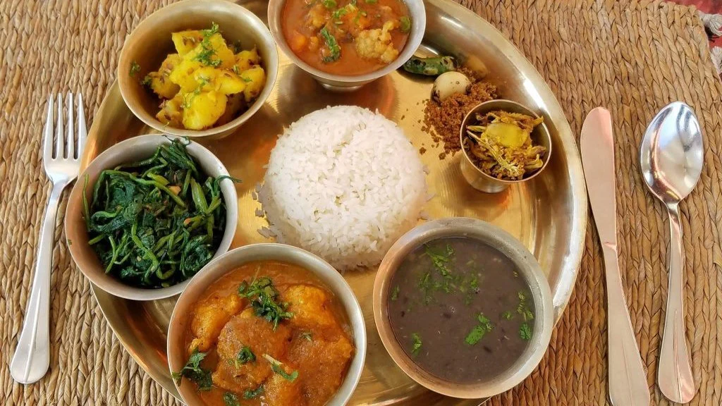 Standard plate of Dal Bhat