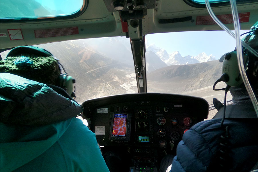 Everest Base Camp Helicopter tour safety and security