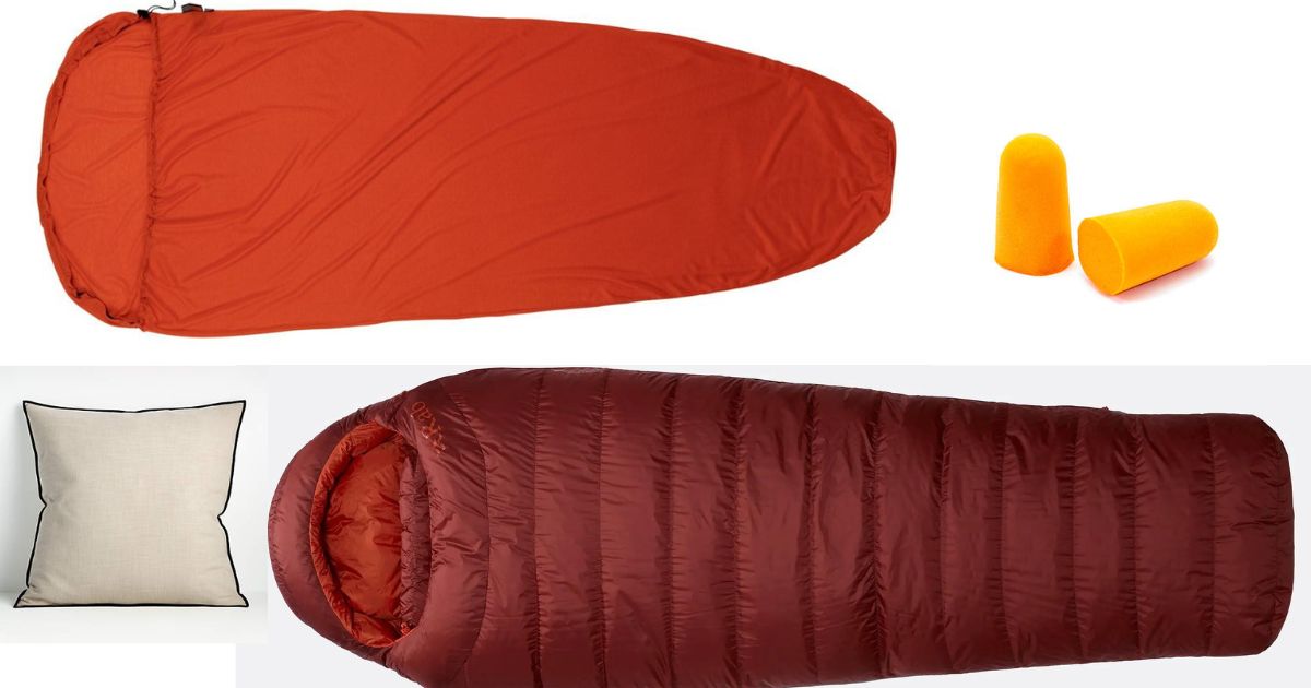 Sleeping gear.