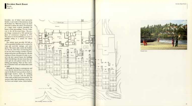 Kovalam beach resort case study image