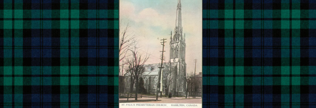 St Paul’s Regimental Church of the 91st Canadian Highlanders, 1903–1931