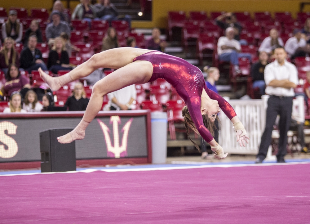 ASU women's gymnastics falls to No. 15 Cal in Pac12 opener The State