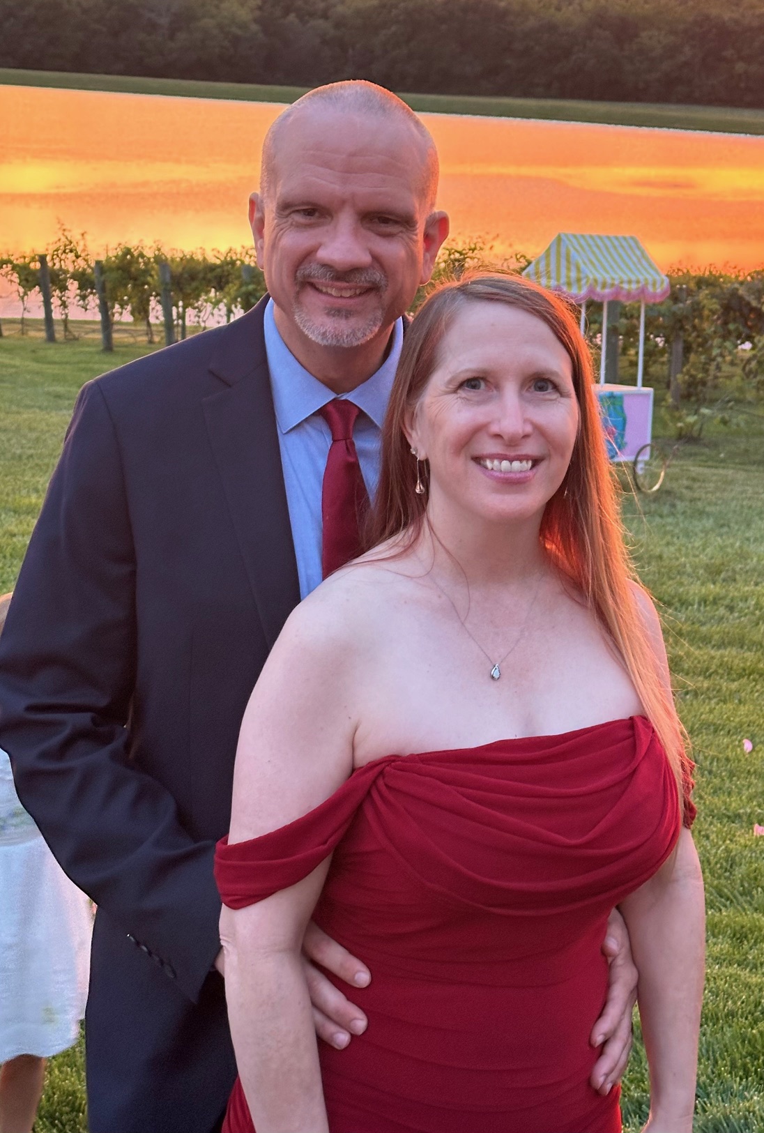 Scott Gallaher with partner