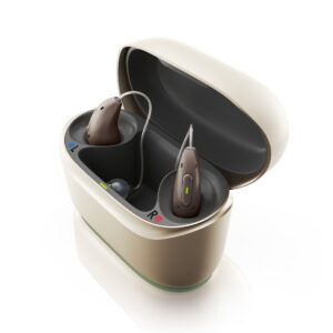 phonak audeo i sphere chargergo side