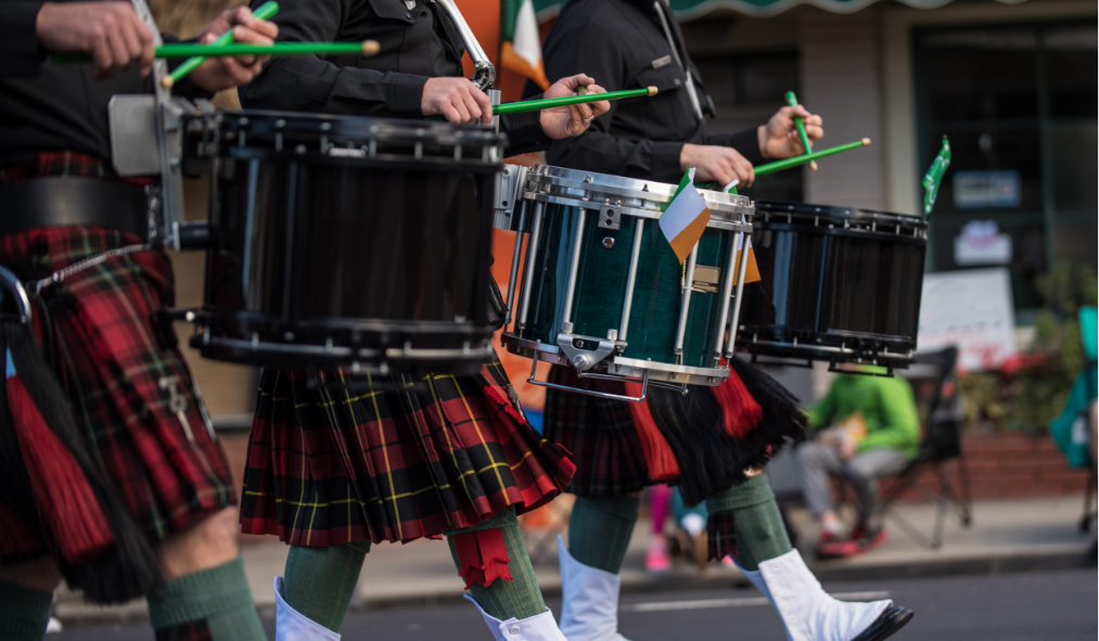 st pattys day st patricks day parade drummers