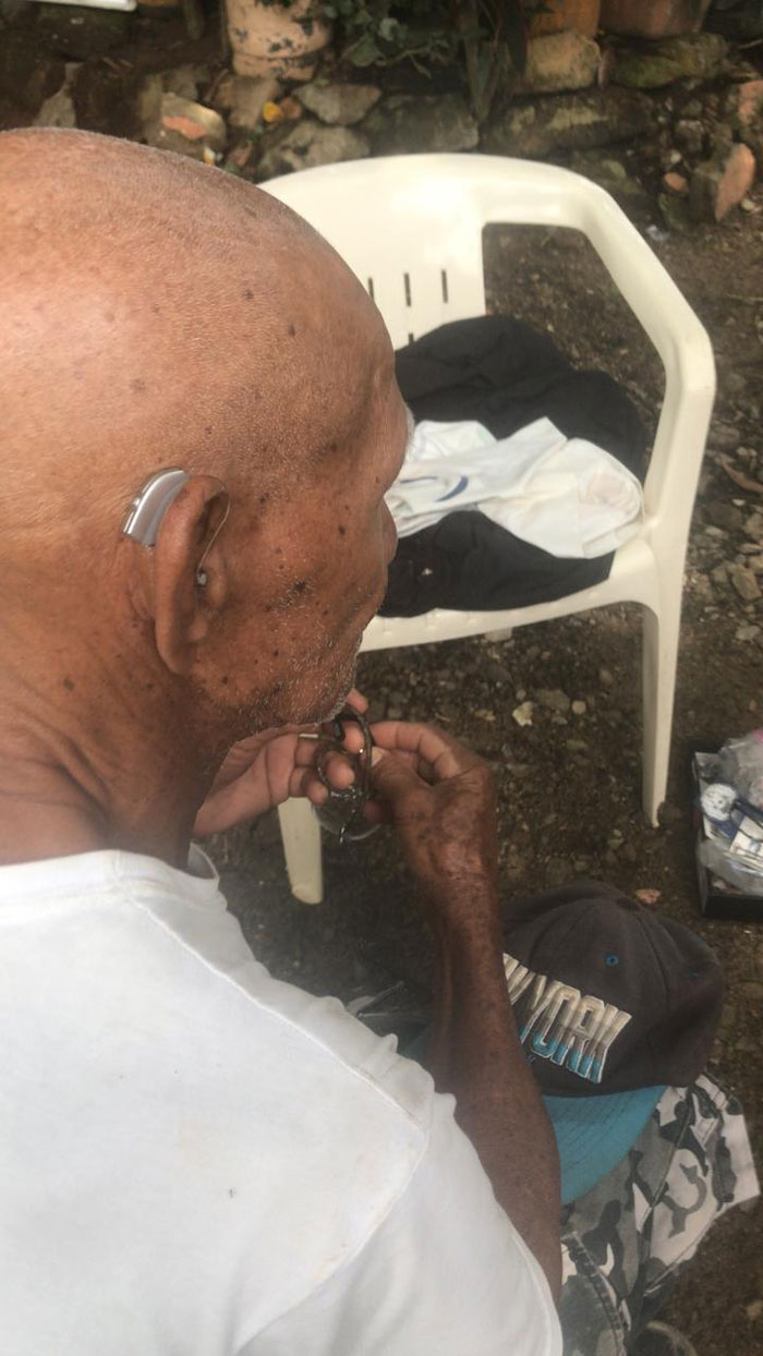 hearing aid recipient 2