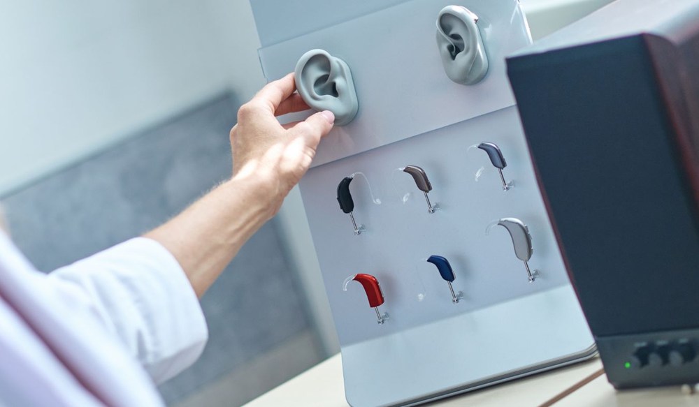 hearing aid consultation with choices