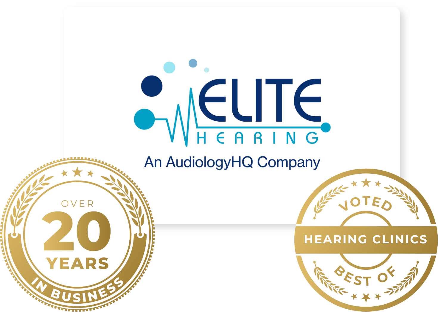 location welcome elite logo award 20 years