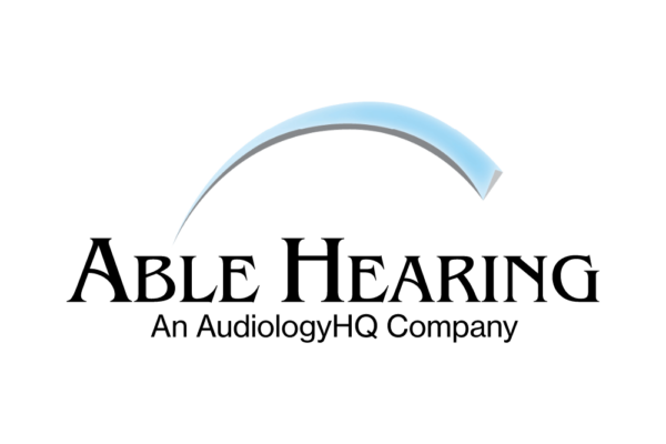 able hearing logo round