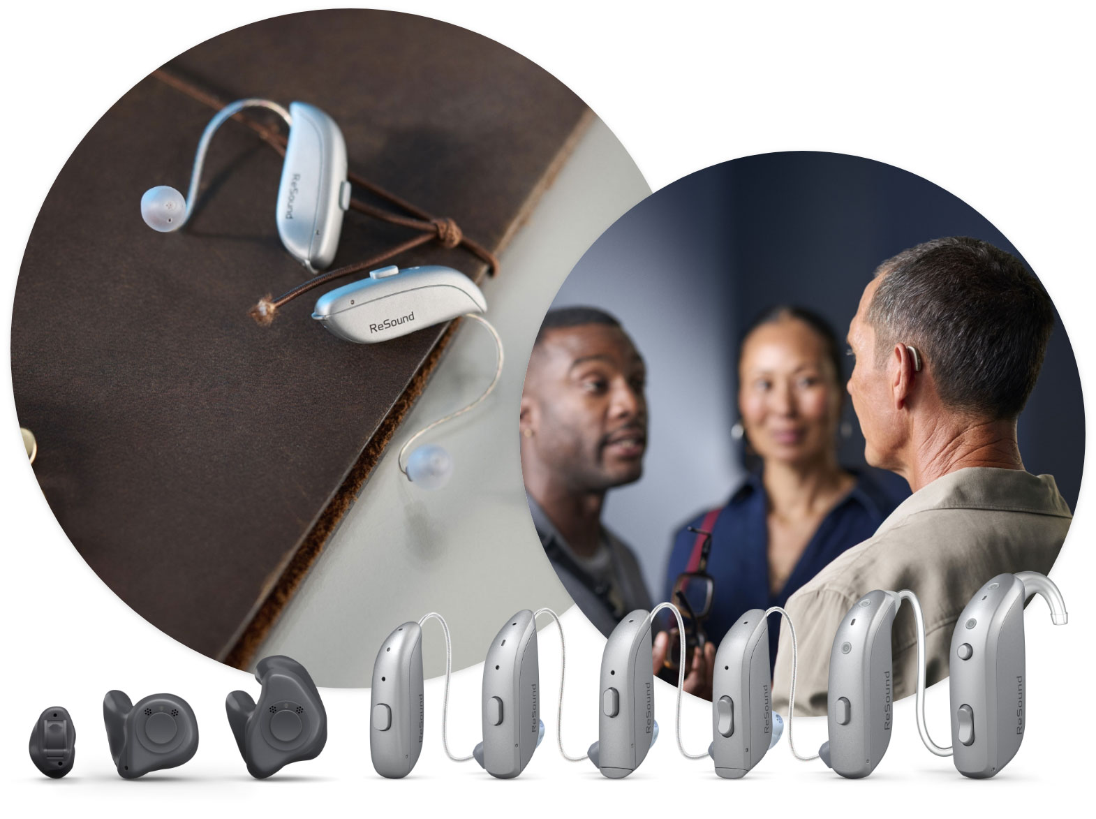 ReSound hearing aids cluster