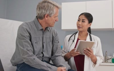 Man having health checkup 400x250