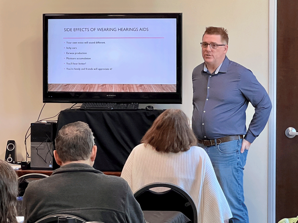 Dr. Scot Frink Teaching Hear for Life class