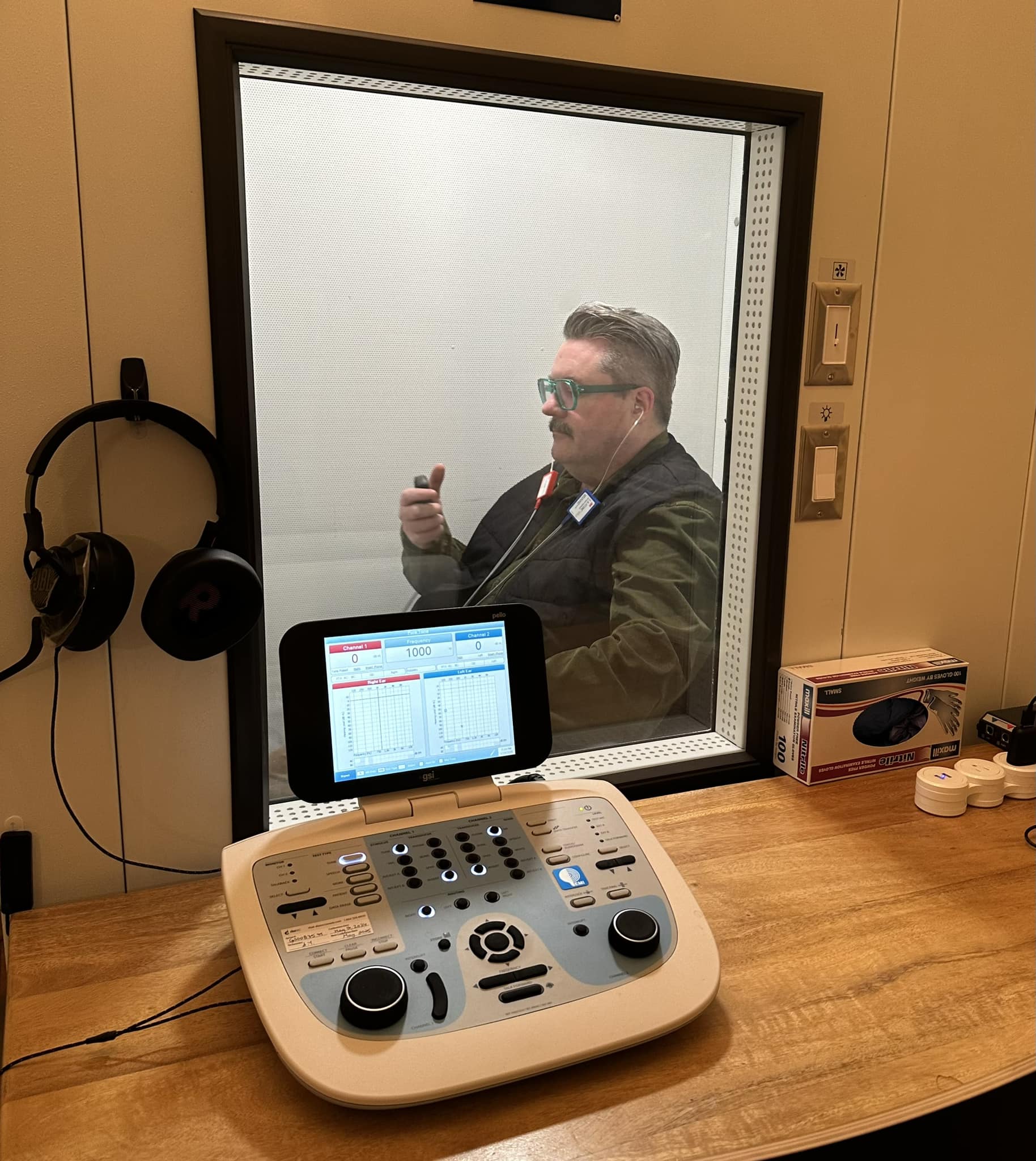 swift current patient hearing exam