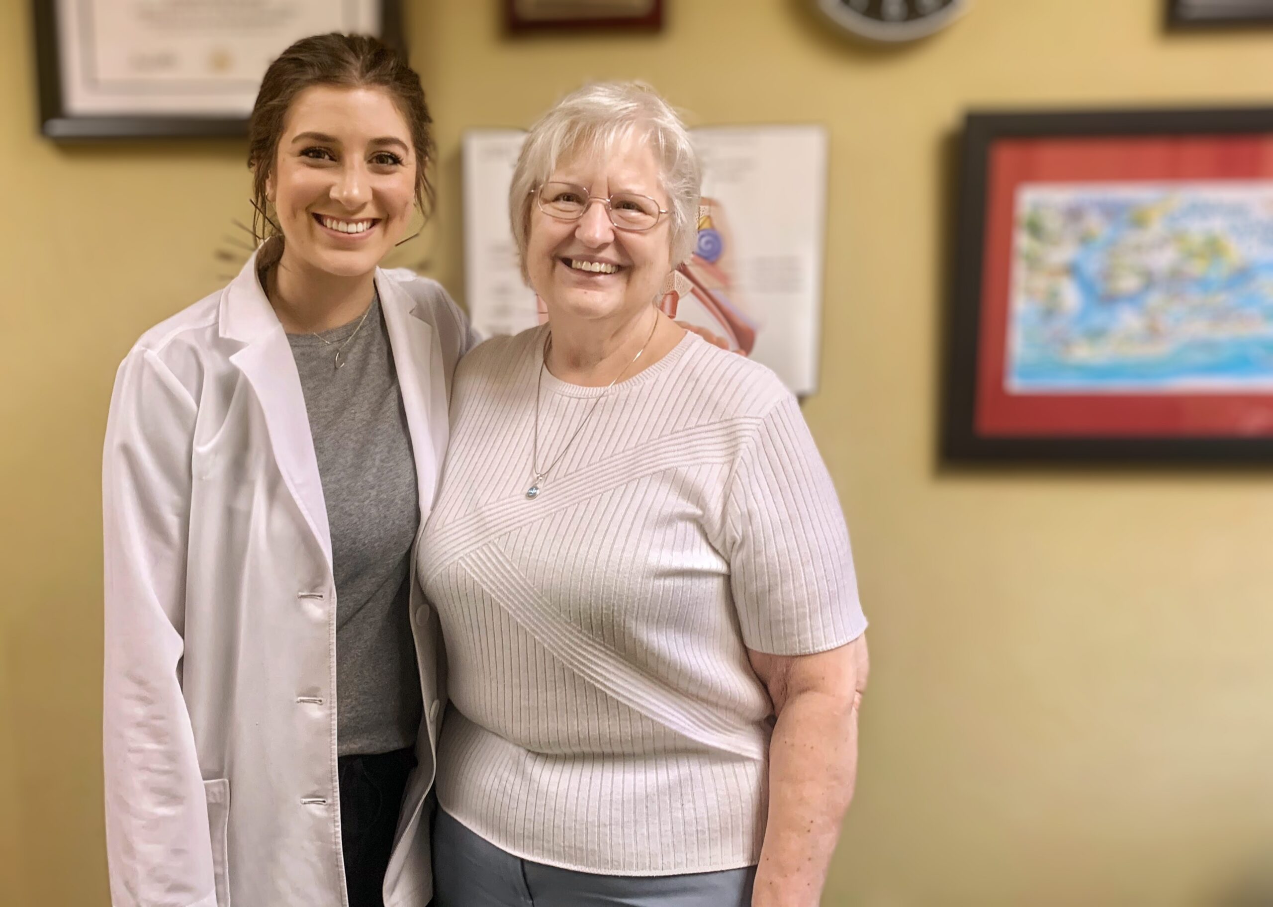 dr jessica hinson with patient dr jessica hinson with patient