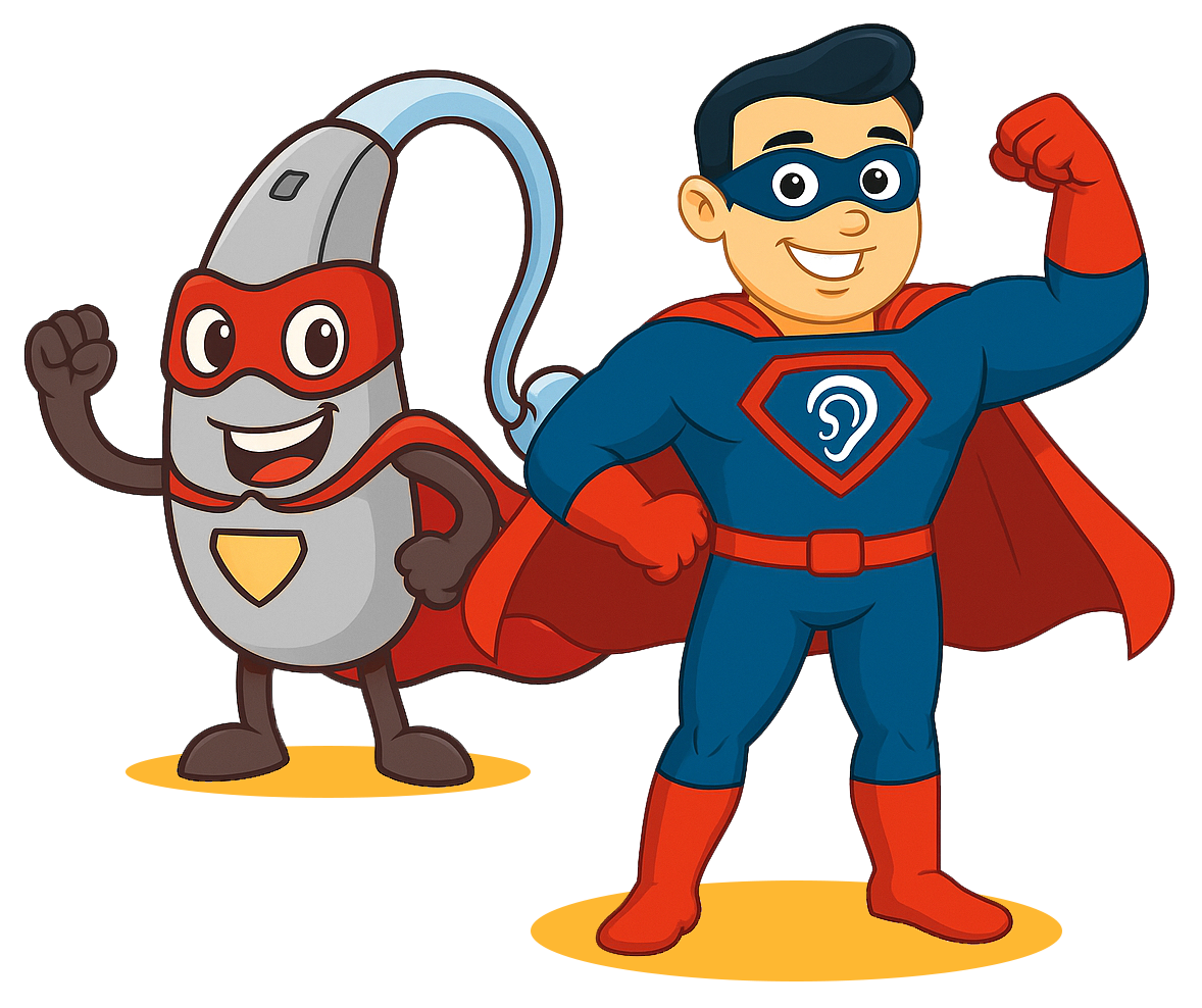 hearing aid hero superhero