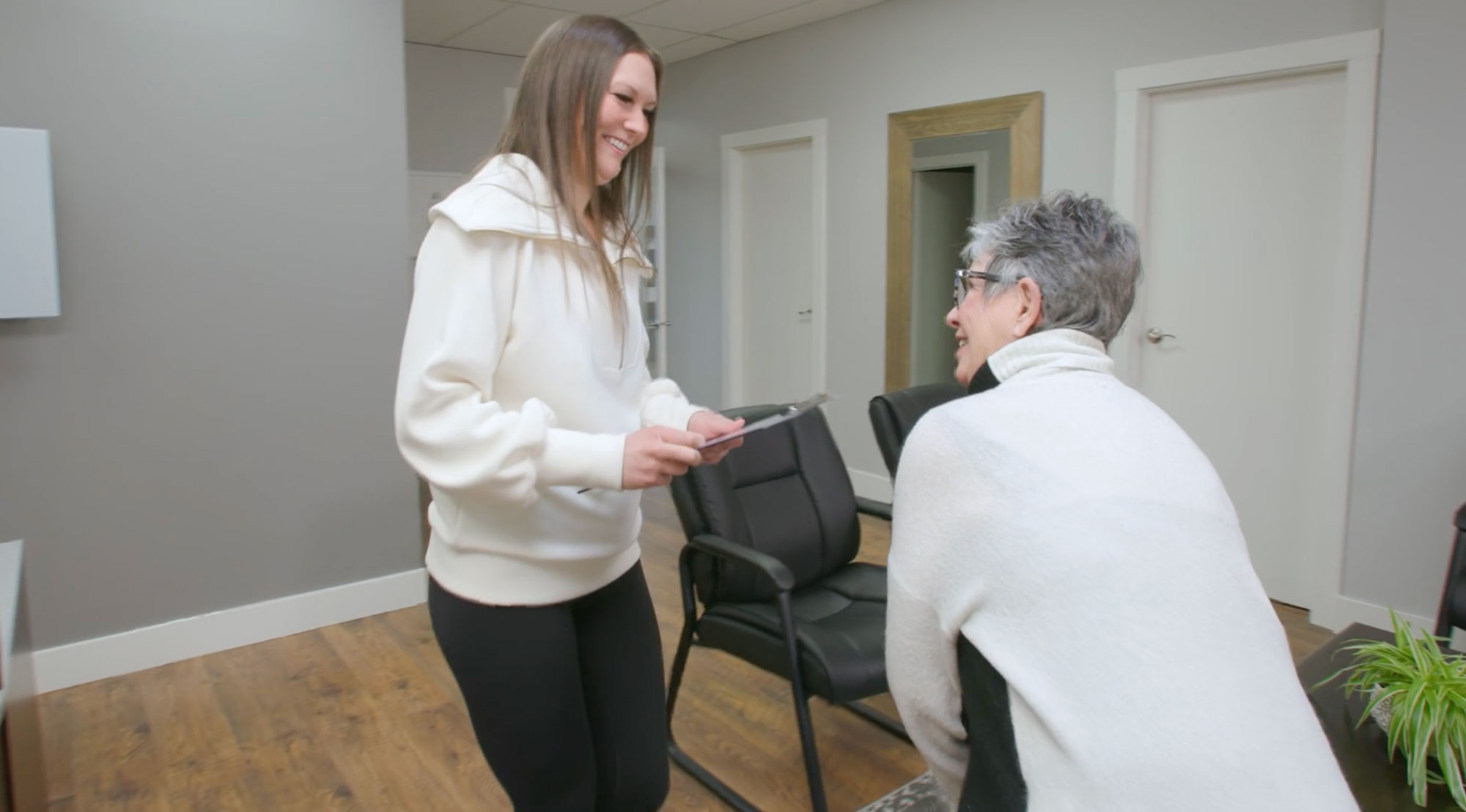 hearingcareclinic6 going over results