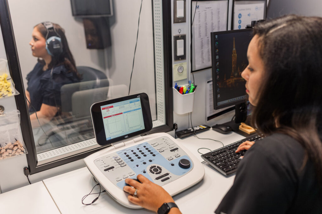 Space City Audiology 42 hearing evaluation