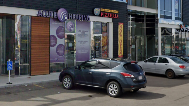 acute hearing location