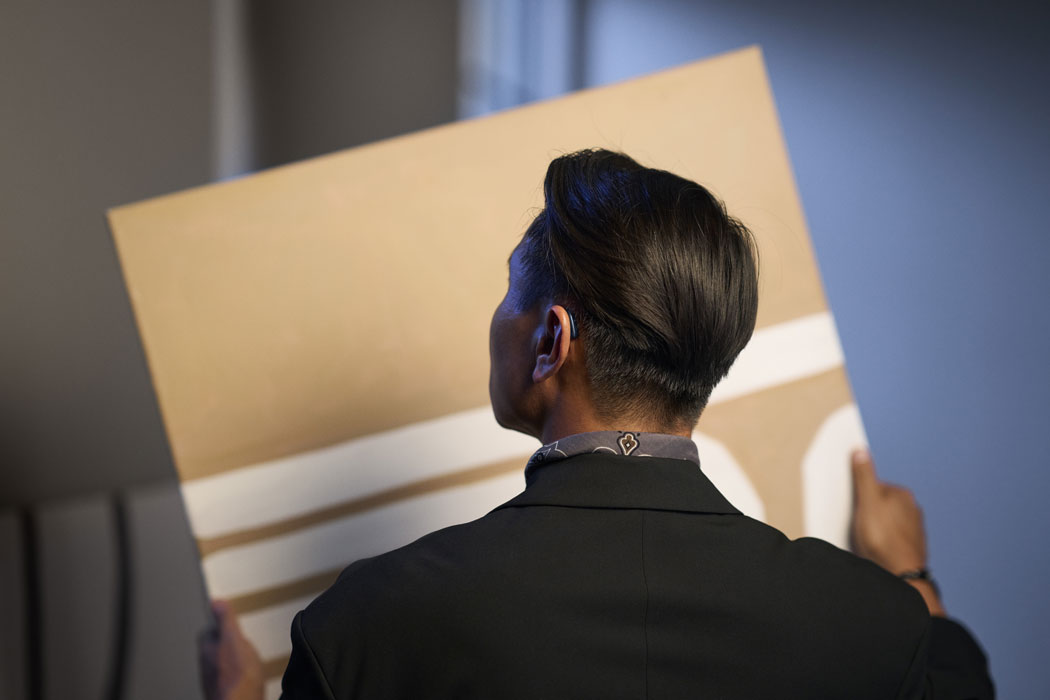 ReSound Vivia lifestyle man wearing bte hearing aids