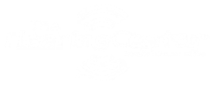 logo the hearing center white