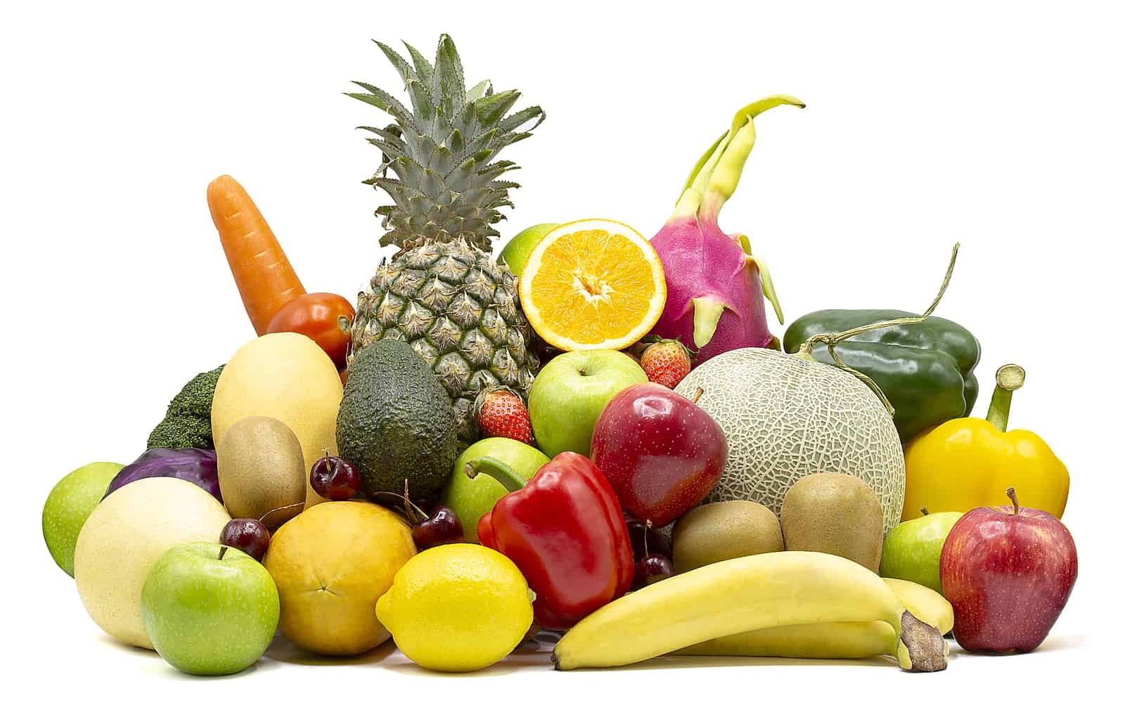 bigstock Fresh Vegetables And Fruits Is 457058267