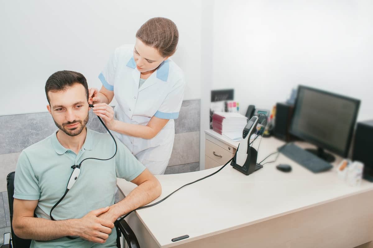 hearing exam