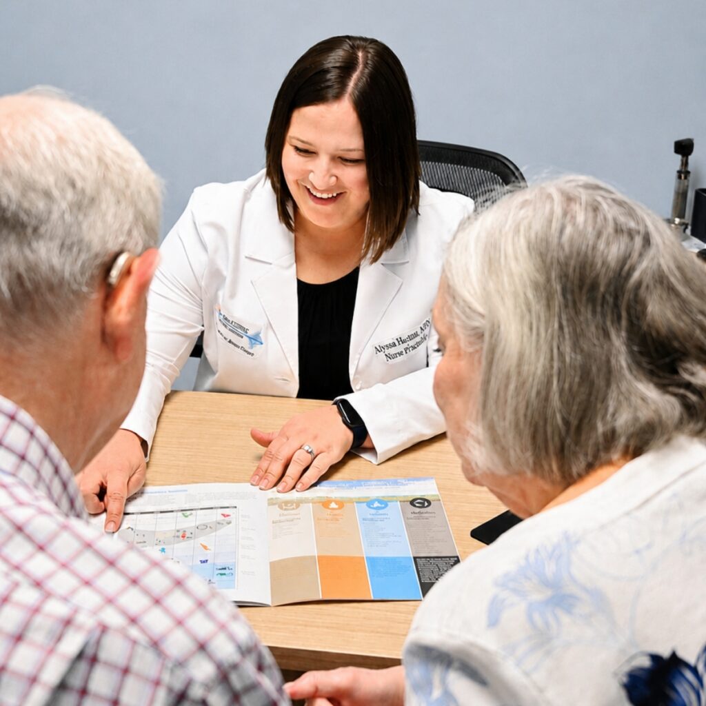 mcguire hearing showing hearing aid options