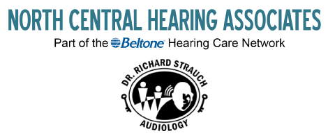 logo North Central Hearing Associates co branded footer