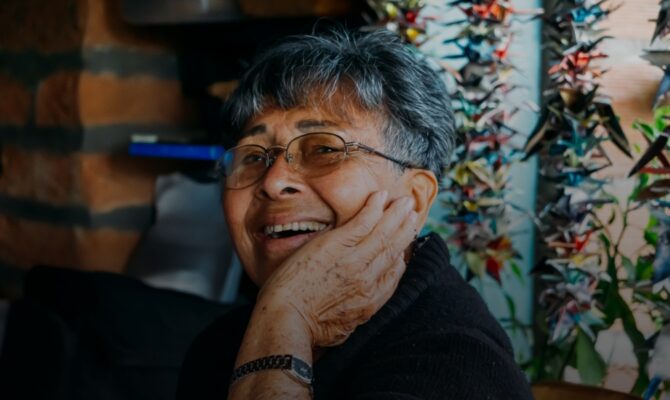 cta hover senior lantina woman smiling