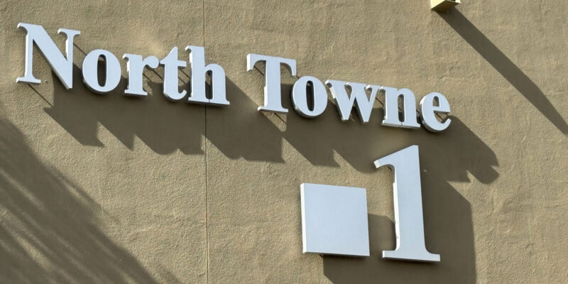 academy exterior signage 7546