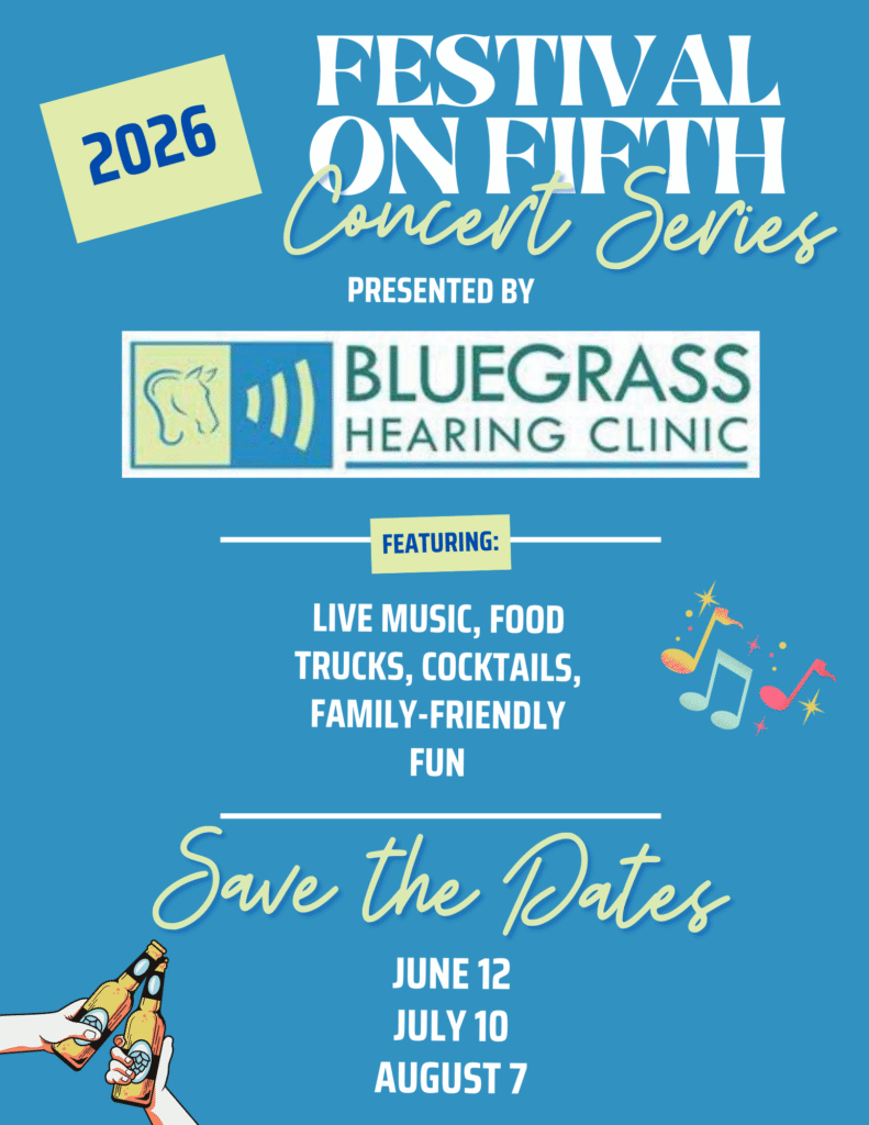 Blue Illustrative Summer Music Festival Event Flyer