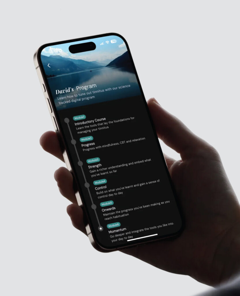 oto tinnitus phone app