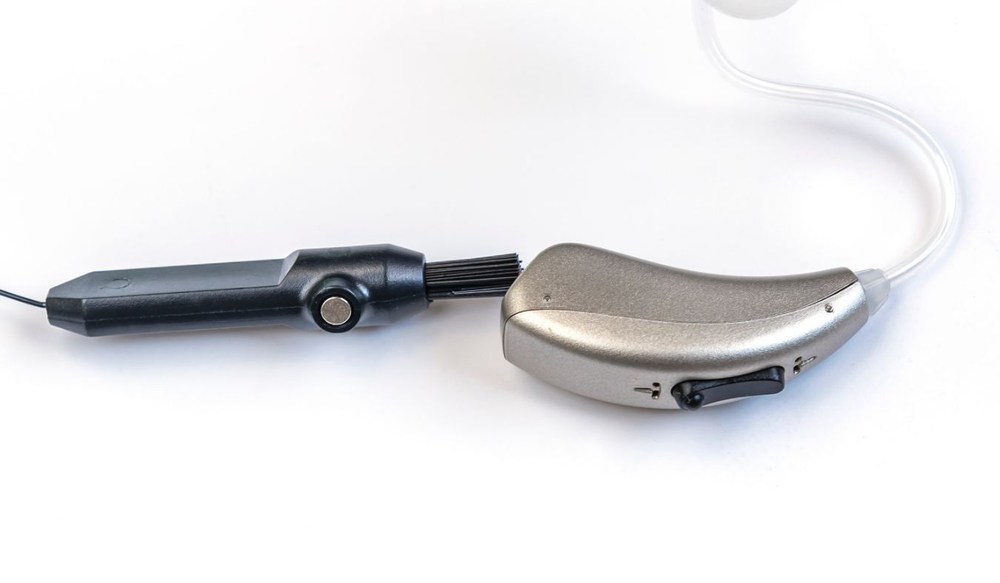 hearing aid repair workspace