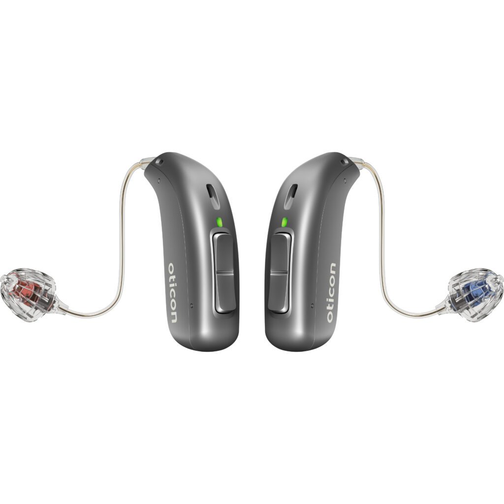 Oticon More Steel Gray