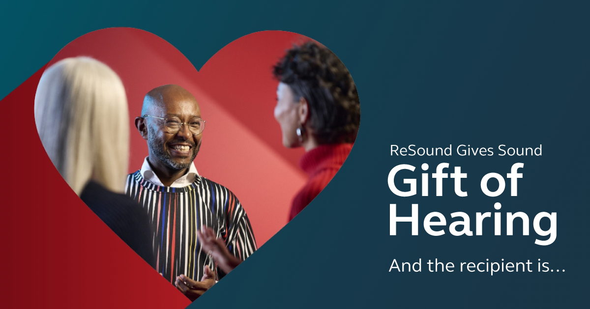 Static ReSound GOH 2025 recipient announcement