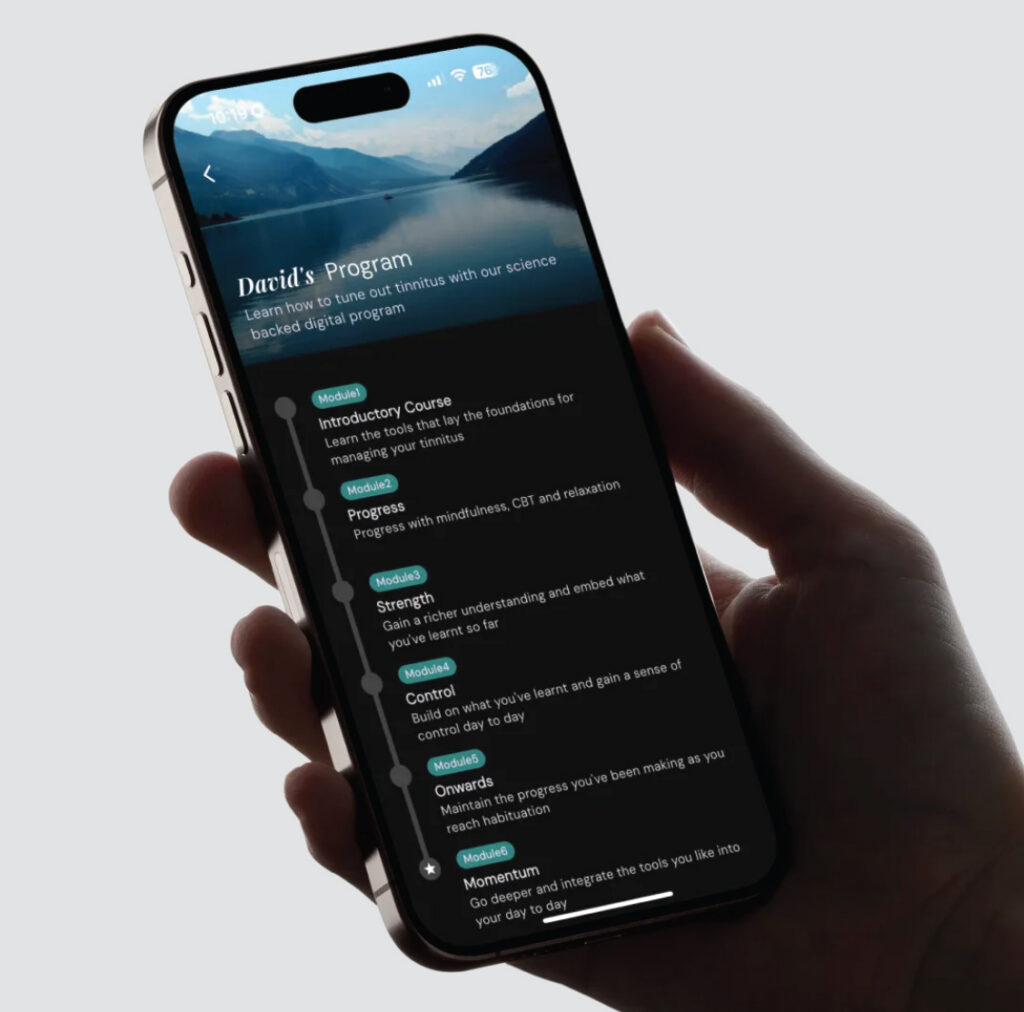 oto tinnitus phone app