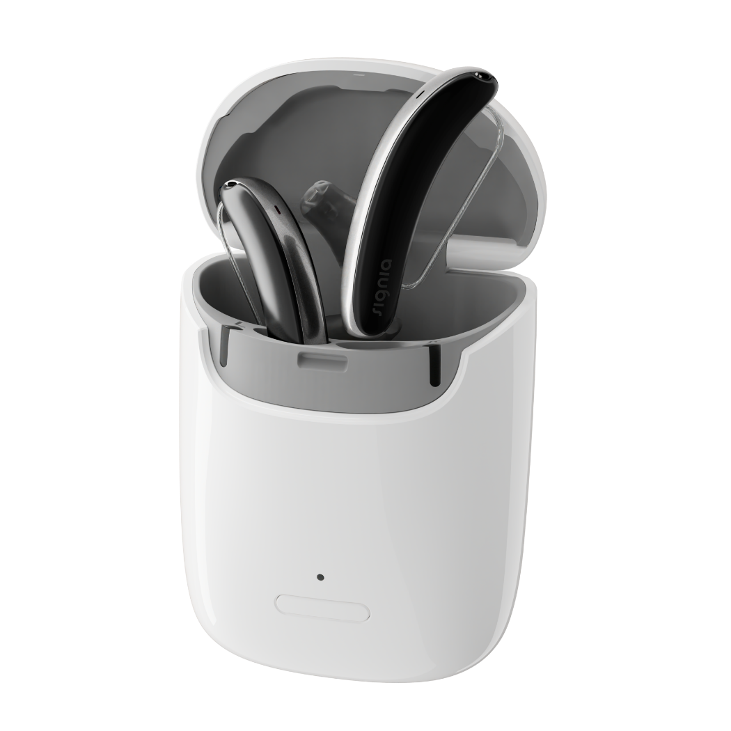 signia styletto IX aids in charger