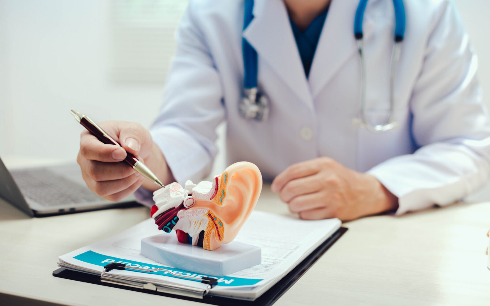 The ear is a sensory organ responsible for hearing and balance It comprises three parts: the outer ear, middle ear, and inner ear, each playing a crucial role in sound perception