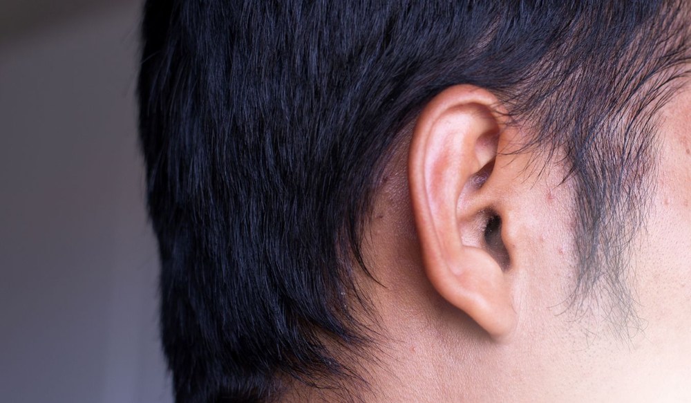 ears male ear profile some wax