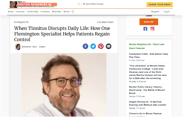 When Tinnitus Disrupts Daily Life