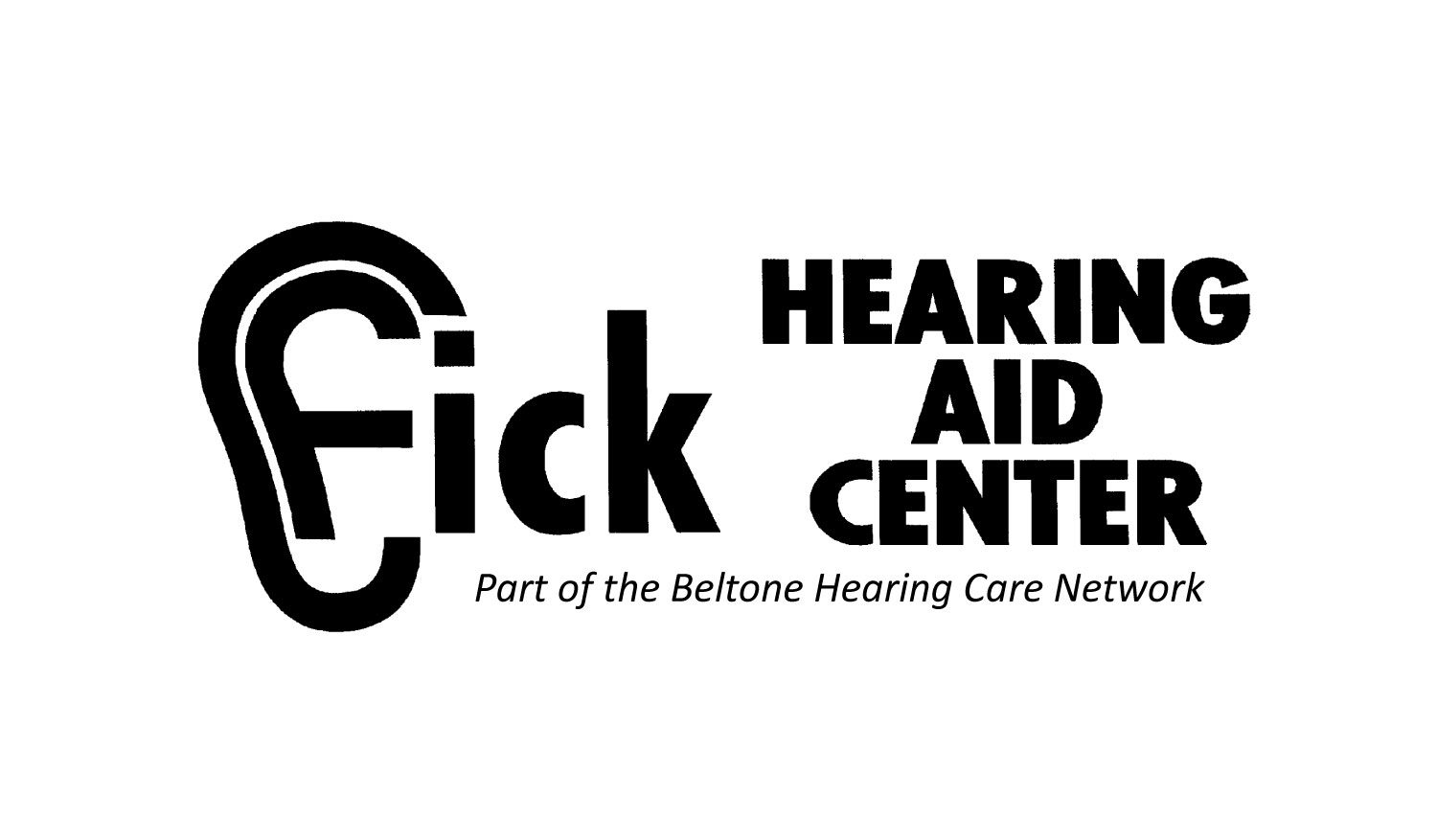 Fick Hearing LogoBW Part of Beltone featured