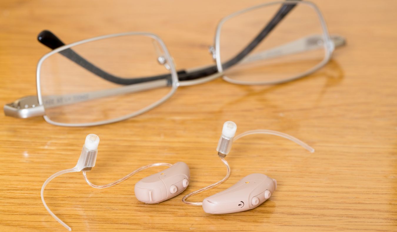 hearing aids with glasses