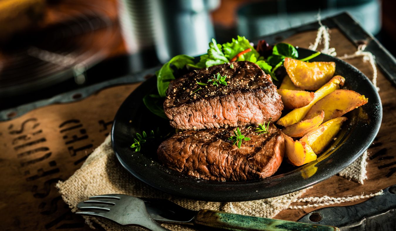 lunch and learn steak