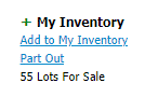 Selling Lego On Bricklink - 7 Tips To Be Successful | Belle-Ve Bricks | Buy LEGO MOCS | Building Instructions. bricklink part out feature