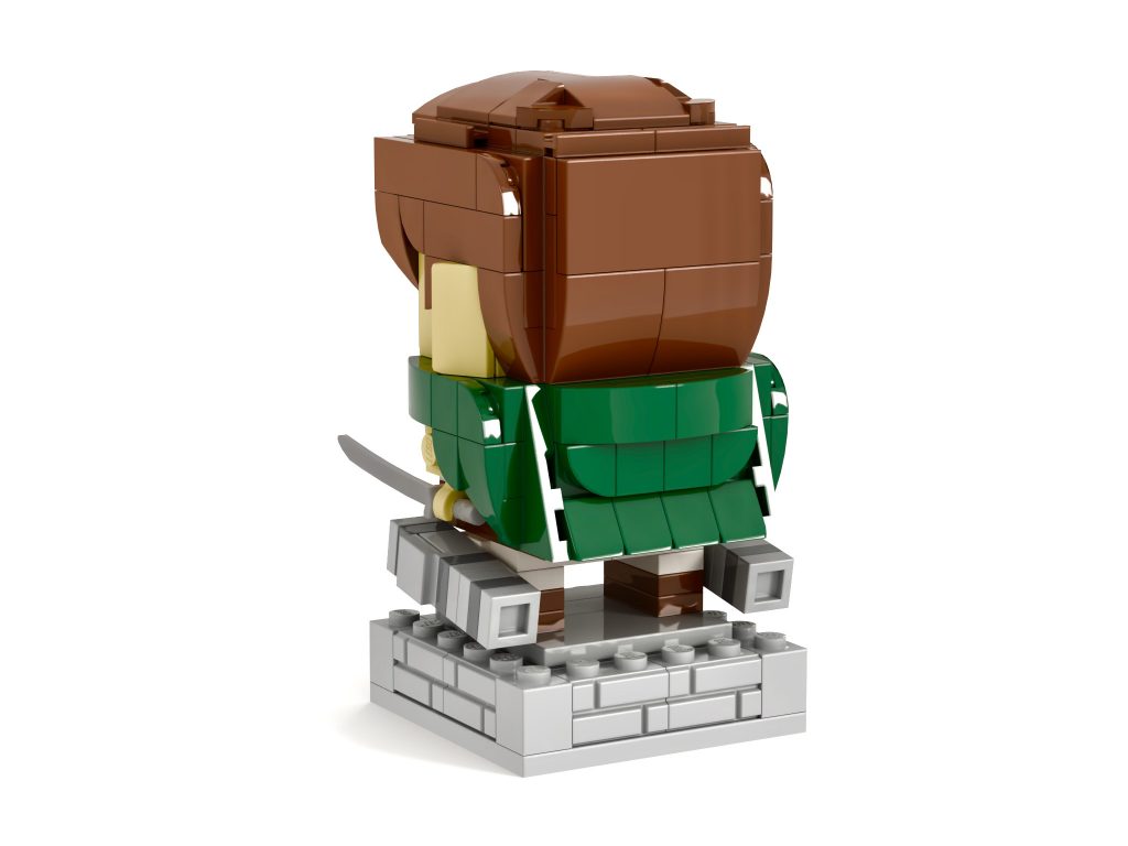 The Best LEGO Attack on Titan Sets | Belle-Ve Bricks | Buy LEGO MOCS | Building Instructions. LEGO Attack on Titans Eren Back